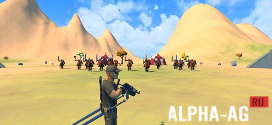 Hacked 1 Gunner vs 100 Swordsmen screenshot 3