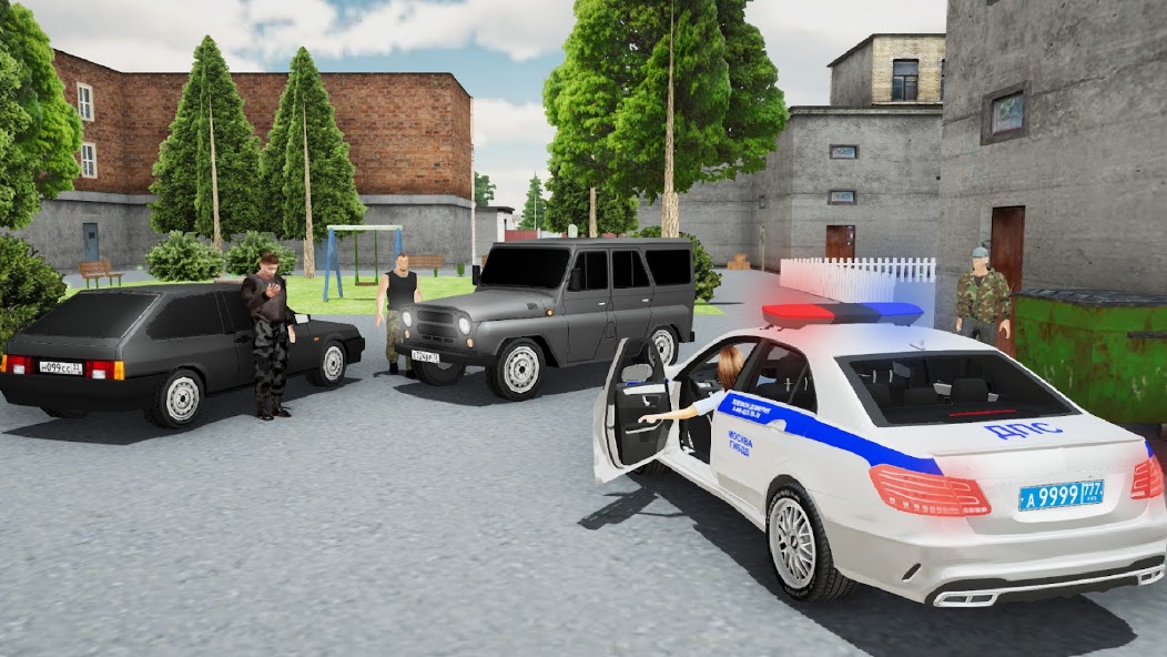 Cop simulator: Camaro