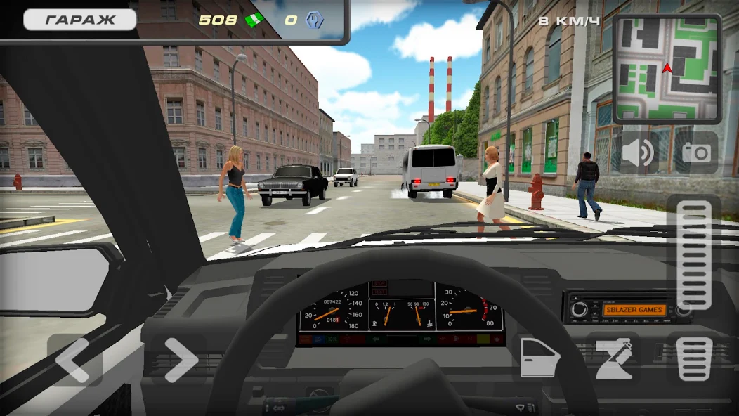 Lada 2109 Russian Car Driver screenshot 4