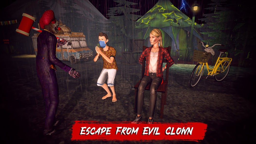 Scary Clown Games 3D screenshot 3