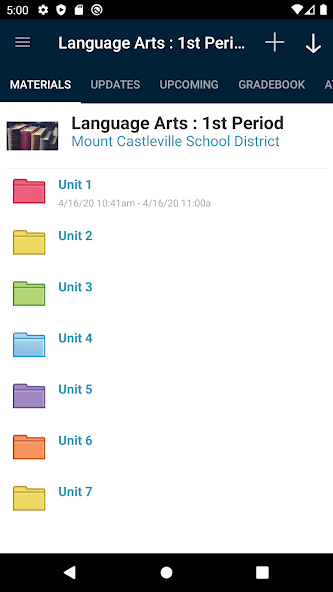 Schoology screenshot 4