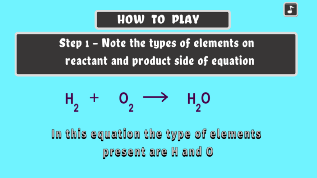 Balancing Chemical Equations screenshot 1