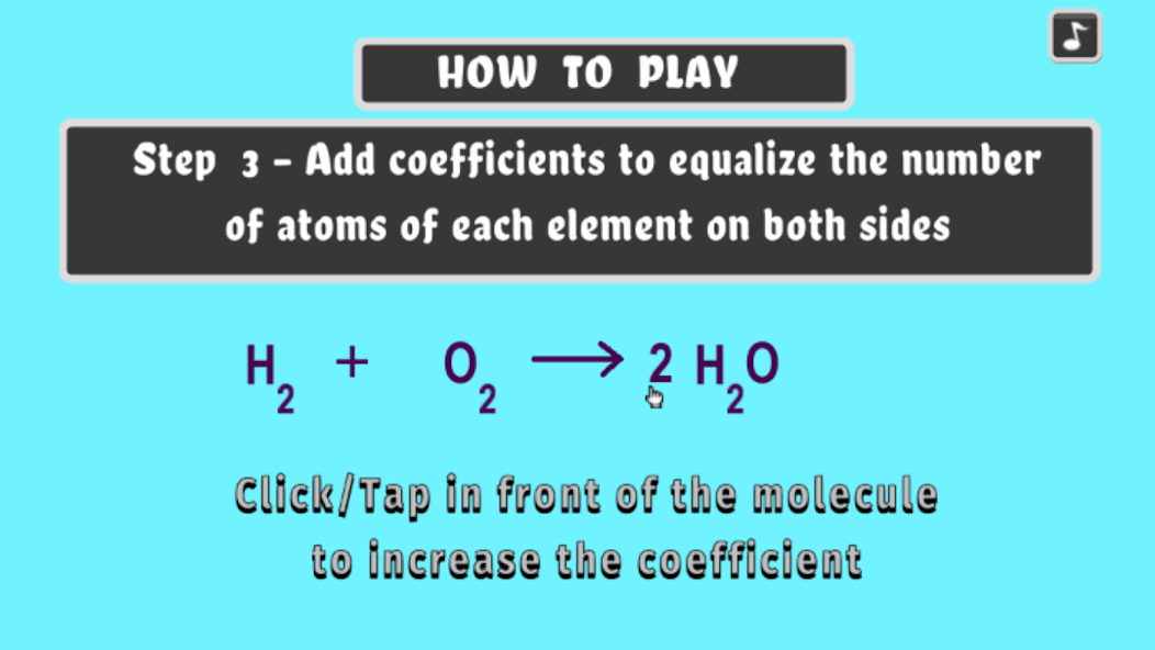 Balancing Chemical Equations screenshot 4