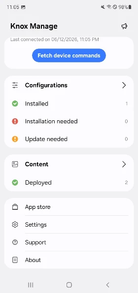 Knox Manage screenshot 2