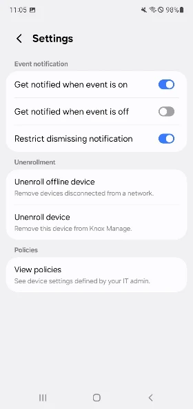 Knox Manage screenshot 4