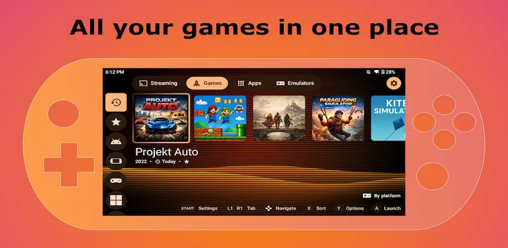Papaya - Games Launcher screenshot 7