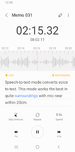 Samsung Voice Recorder Screenshot 4