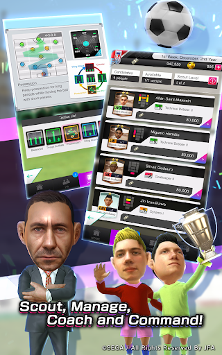 SEGA Pocket Club Manager preview 2