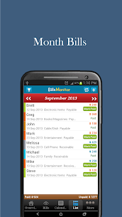 Bills Monitor & Manager screenshot 4