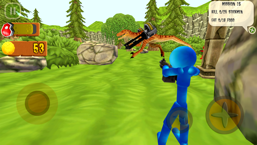 Stickman Dinosaur Hunter screenshot 4
