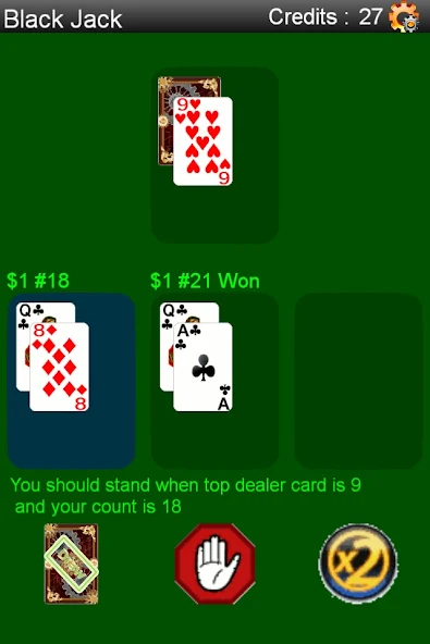 BlackJack screenshot 1