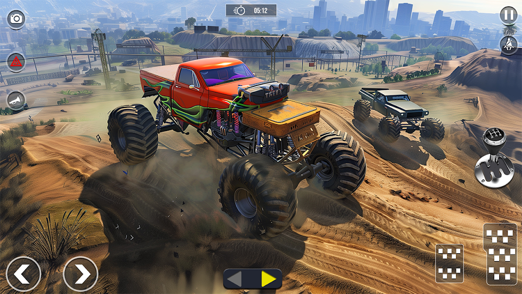 Offroad Monster Truck Hill Race screenshot 3