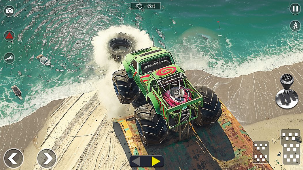 Offroad Monster Truck Hill Race screenshot 4