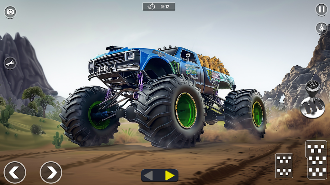 Offroad Monster Truck Hill Race screenshot 5