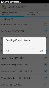 Copy to SIM Card Pro screenshot 3