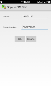 Copy to SIM Card Pro screenshot 5