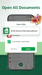 XLSX Sheets Edit Spreadsheet screenshot 7