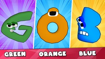 Alphabet Fall .io Match Race Screenshot 8