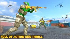 Shooting Games 3D: Cover Fire Real Commando screenshot 4