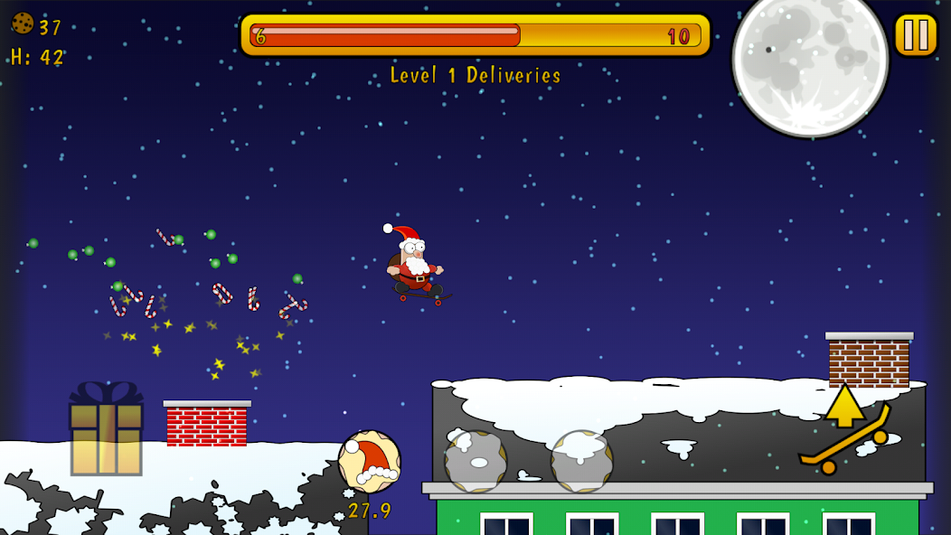 Santa Skate Screenshot 2