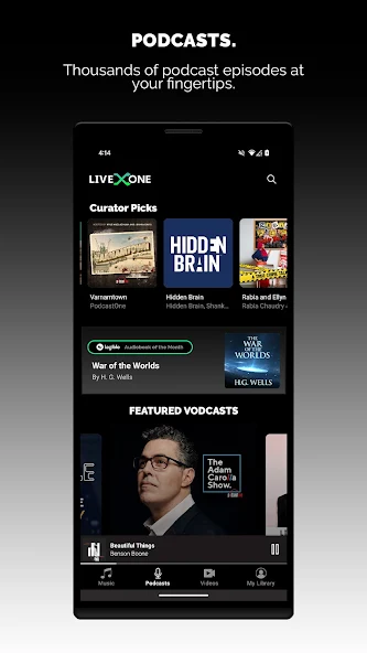 LiveOne screenshot 4