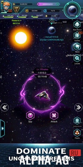 Hacked Galaxy at War: Nebula Overlords screenshot 4
