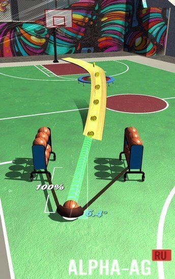 Slingshot Basketball! screenshot 3