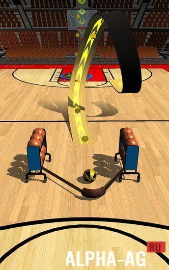 Slingshot Basketball! screenshot 4