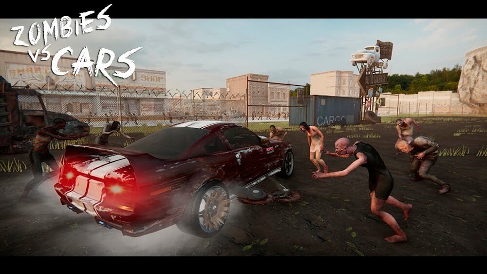 Zombies VS Muscle Cars screenshot 1