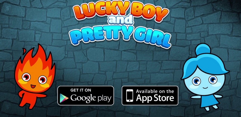 LuckyBoy and PrettyGirl - Crystal Temple Maze screenshot 2
