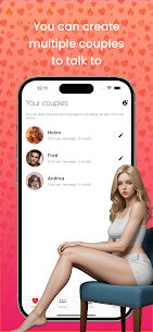 Virtual AI Girlfriend CoupleAI screenshot 5