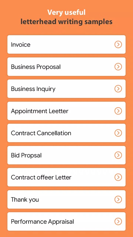 Professional Letterhead Maker screenshot 4