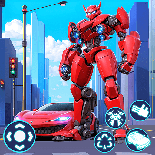 Smash Car: Robot Racing screenshot 1