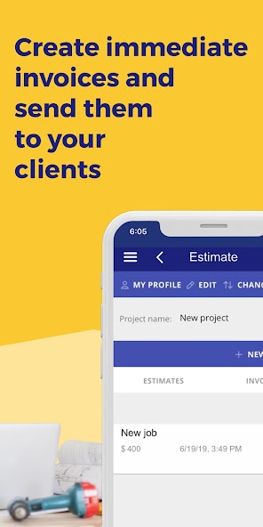 Construction Estimator App screenshot 3