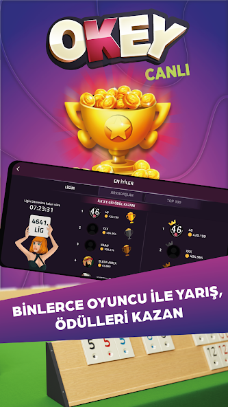 Okey Canlı screenshot 3