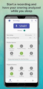 SnoreApp screenshot 1