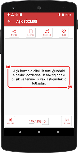 Aşk Sözleri screenshot 3