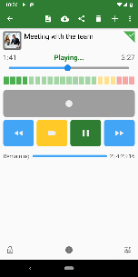 Dictadroid - Voice Recorder screenshot 4
