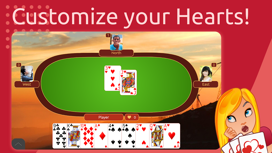 Hearts screenshot 4