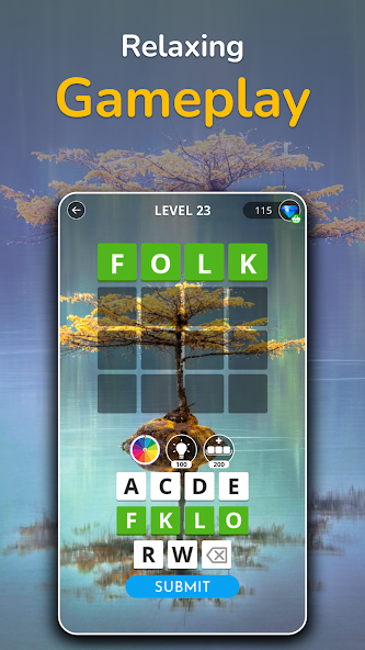 Calming Word Guess screenshot 1