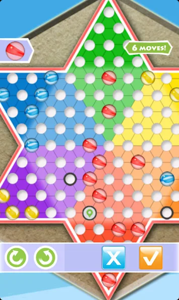 Battle Chinese Checkers screenshot 2