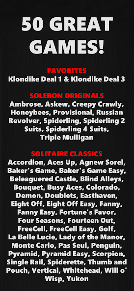 Solitaire screenshot 4