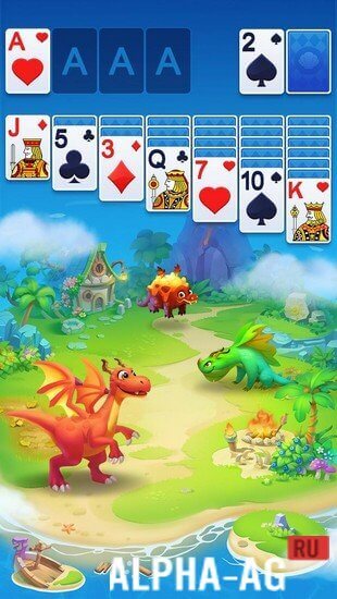 Solitaire Dragons screenshot 3