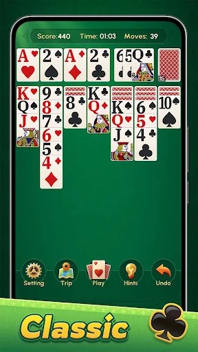 Classic Solitaire: Regal Card screenshot 1