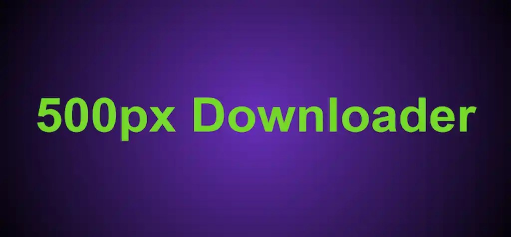 500px Downloader screenshot 5