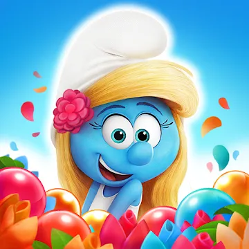 The Smurfs Bubble Shooter Story Screenshot 1