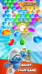 The Smurfs Bubble Shooter Story Screenshot 2
