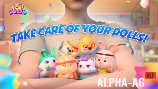Pop Match: Doll Rescue & Puzzles screenshot 1