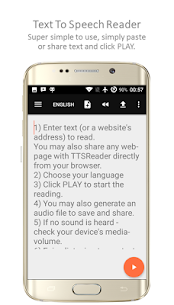 TTSReader Pro screenshot 1