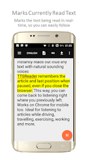 TTSReader Pro screenshot 2